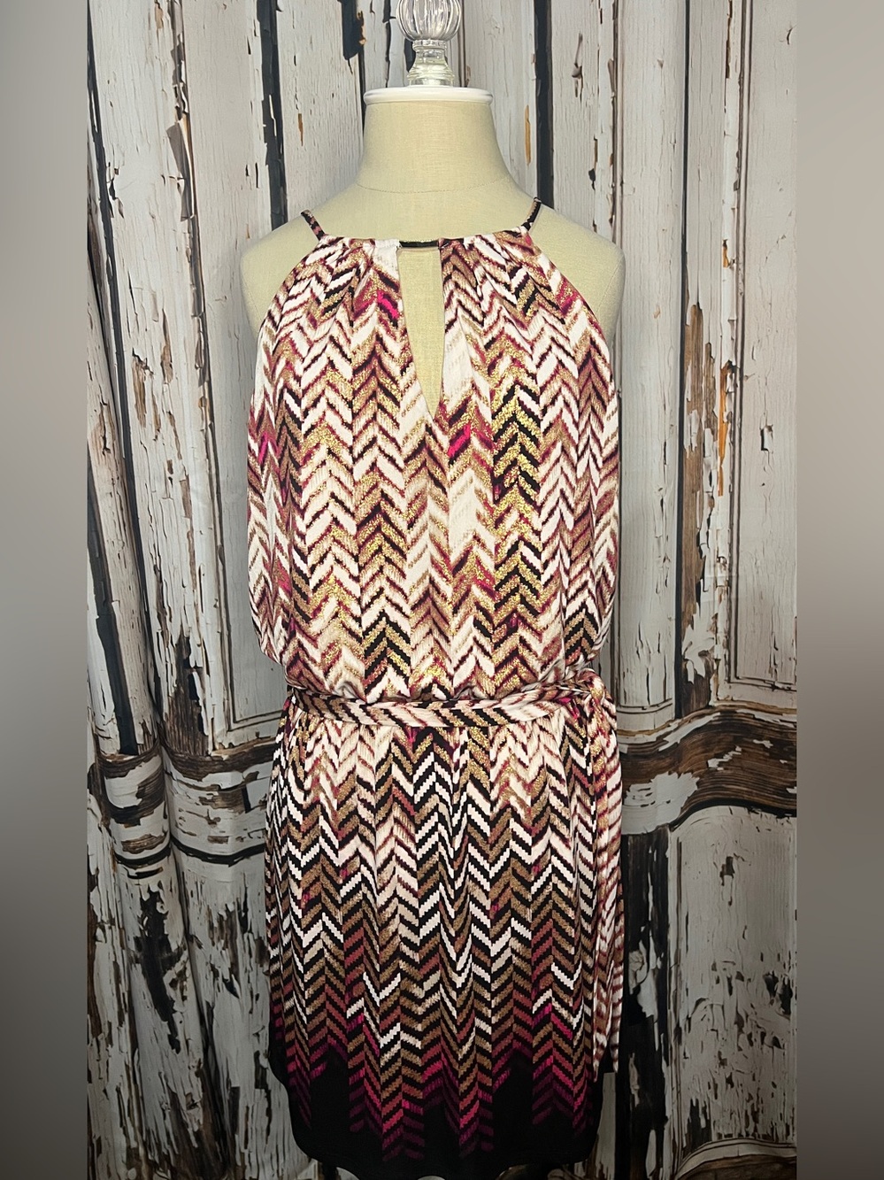 BOHO White House Black Market MIDI SUMMER DRESS